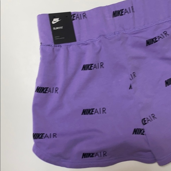 NWT Nike Air purple shorts slim fit size: S - Picture 7 of 10